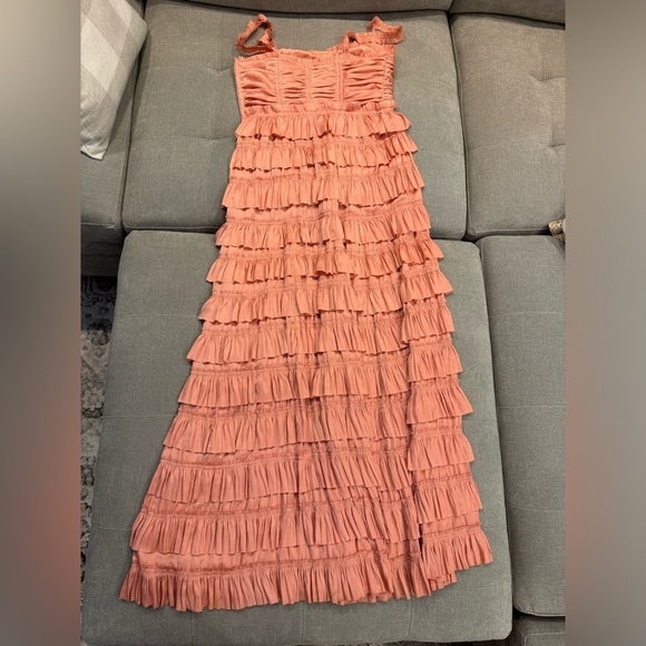 Ulla Johnson Camille Gown in Tuberose Pink size 6 - Picture 12 of 16